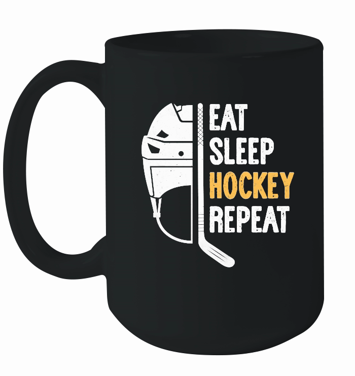 Eat Sleep Hockey Repeat