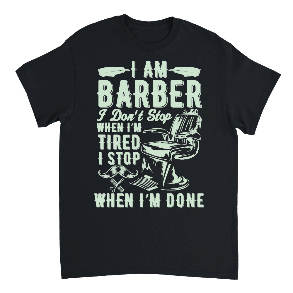 I Don't Stop when I Am Tired Barber