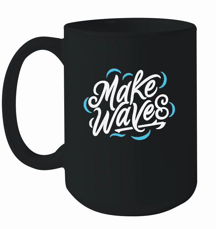 make waves