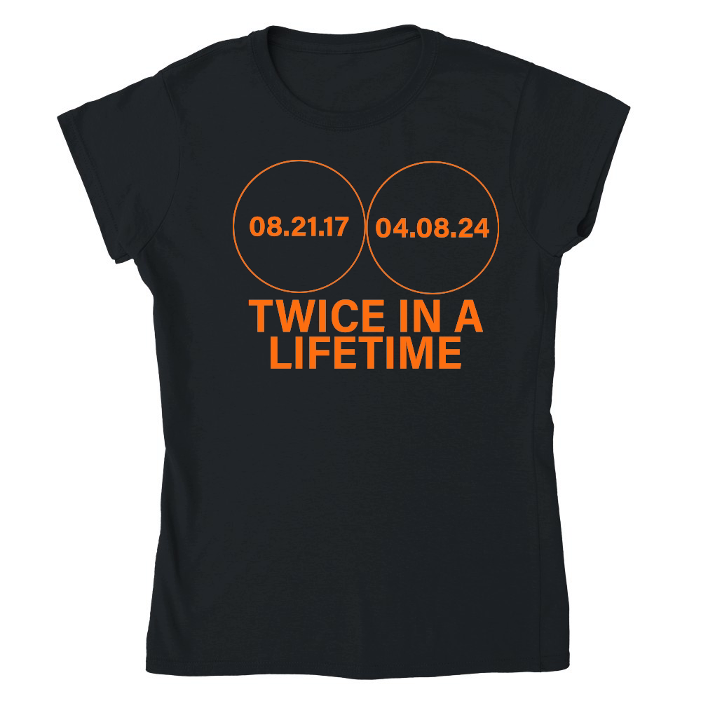 Solar Eclipse 2024 Shirt Twice In A Lifetime Solar Eclipse T Shirt