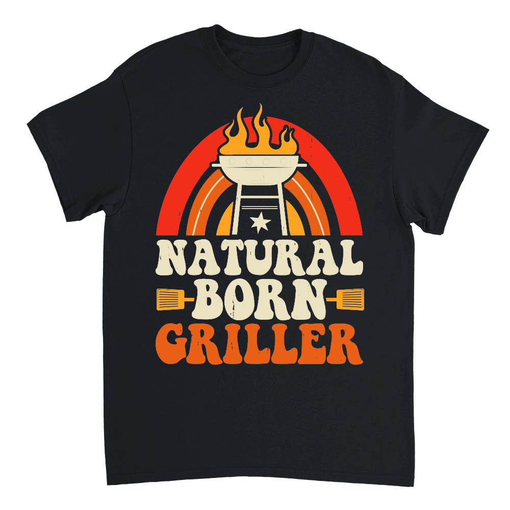 Barbecue Chef BBQ Smoking Natural Born Griller