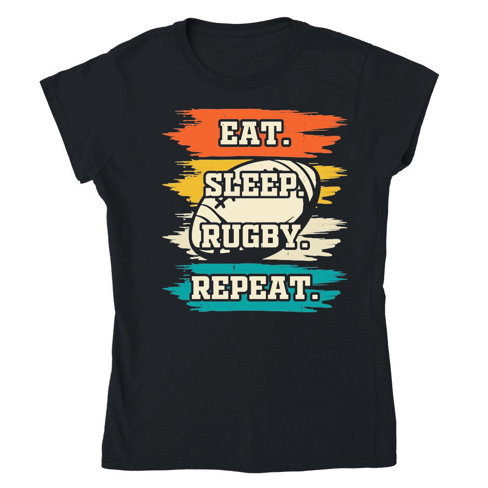 eat sleep rugby repeat