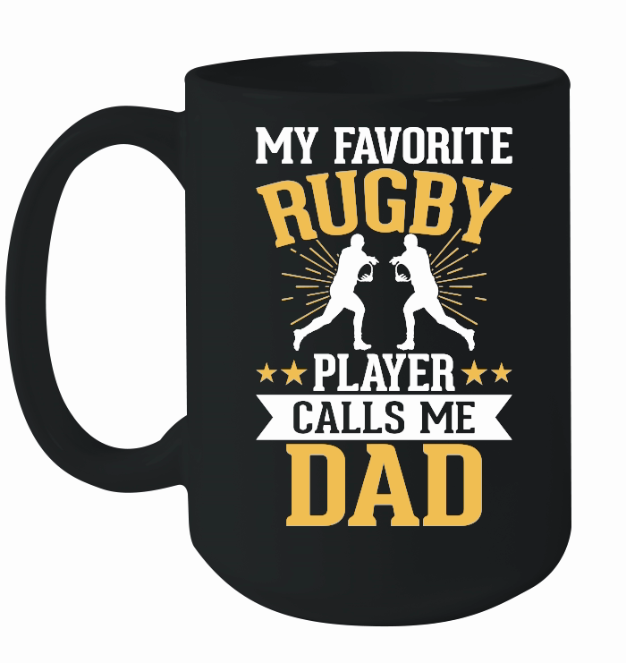 My favorite rugby player calls me dad 3