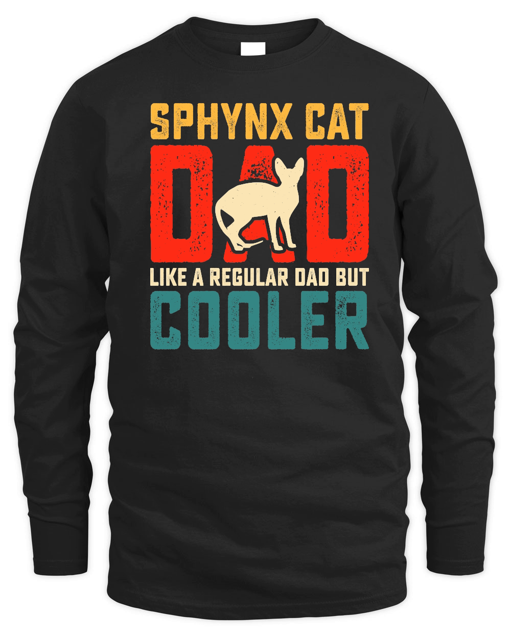 Sphynx Cat Fathers Day