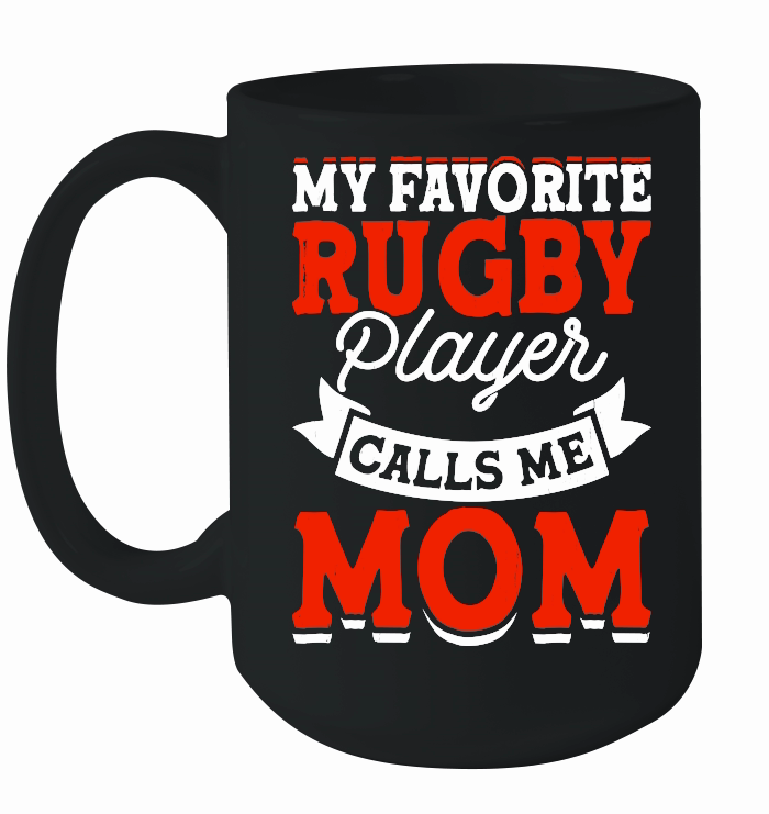 Vintage Rugby Player Calls Me Mom