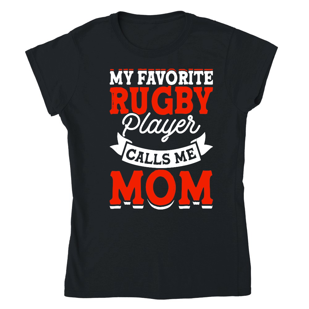 Vintage Rugby Player Calls Me Mom