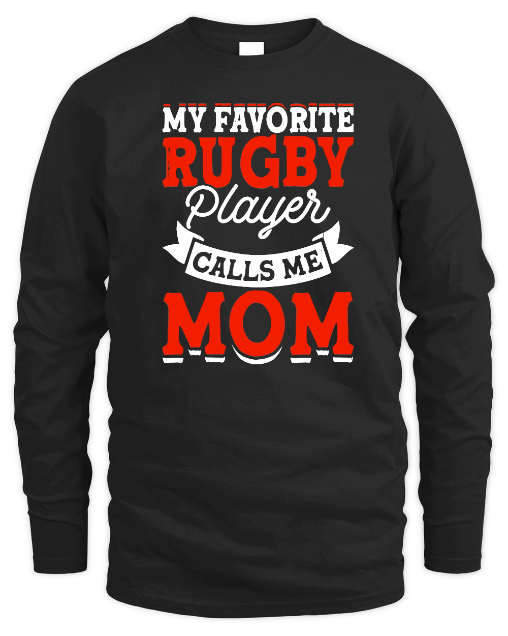 Vintage Rugby Player Calls Me Mom