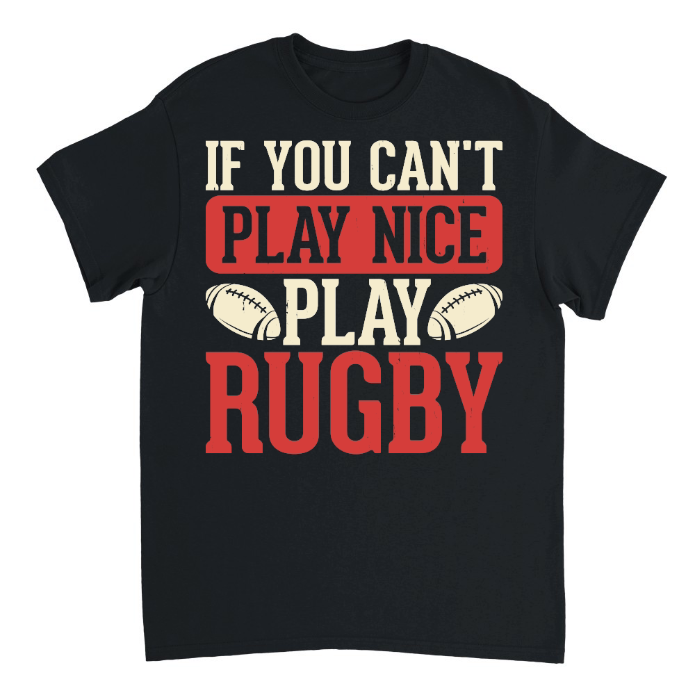 Vintage Rugby Player if you cant play nice play rugby