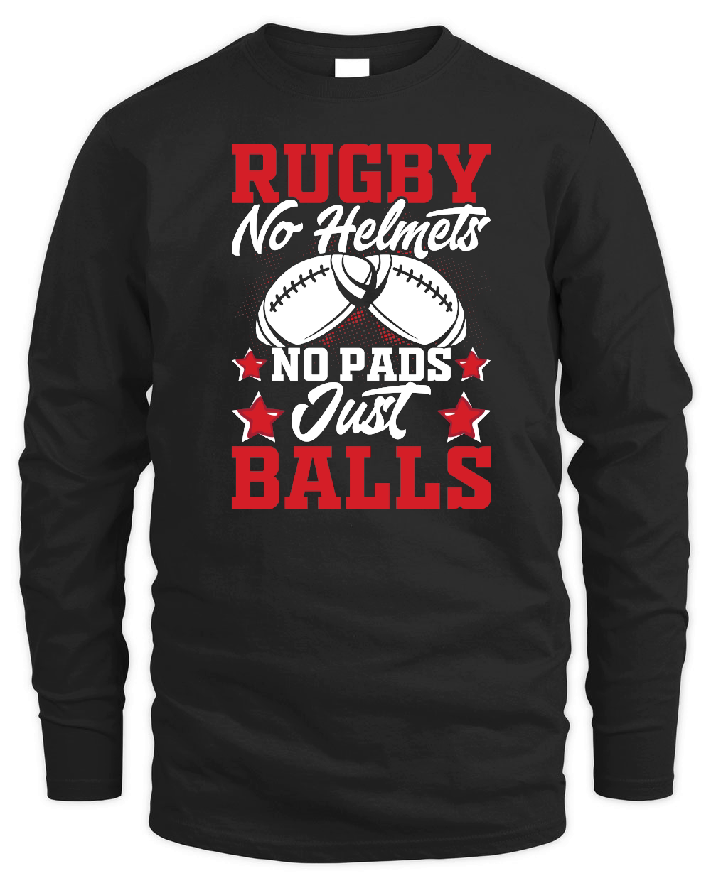 Vintage Rugby Player no helmets no pads just balls