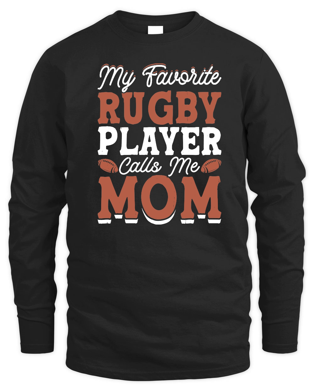 Vintage Rugby Player player Calls Me Mom 2