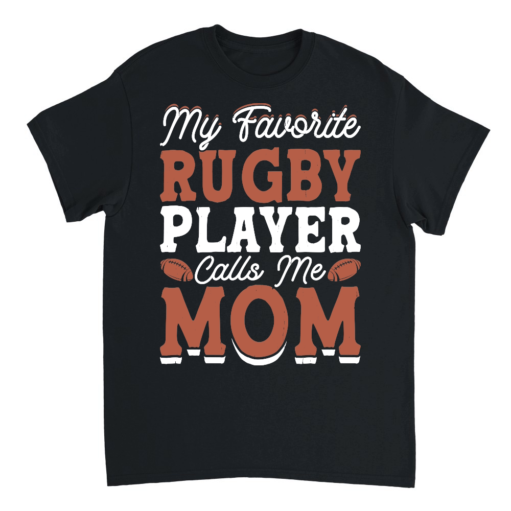 Vintage Rugby Player player Calls Me Mom 2