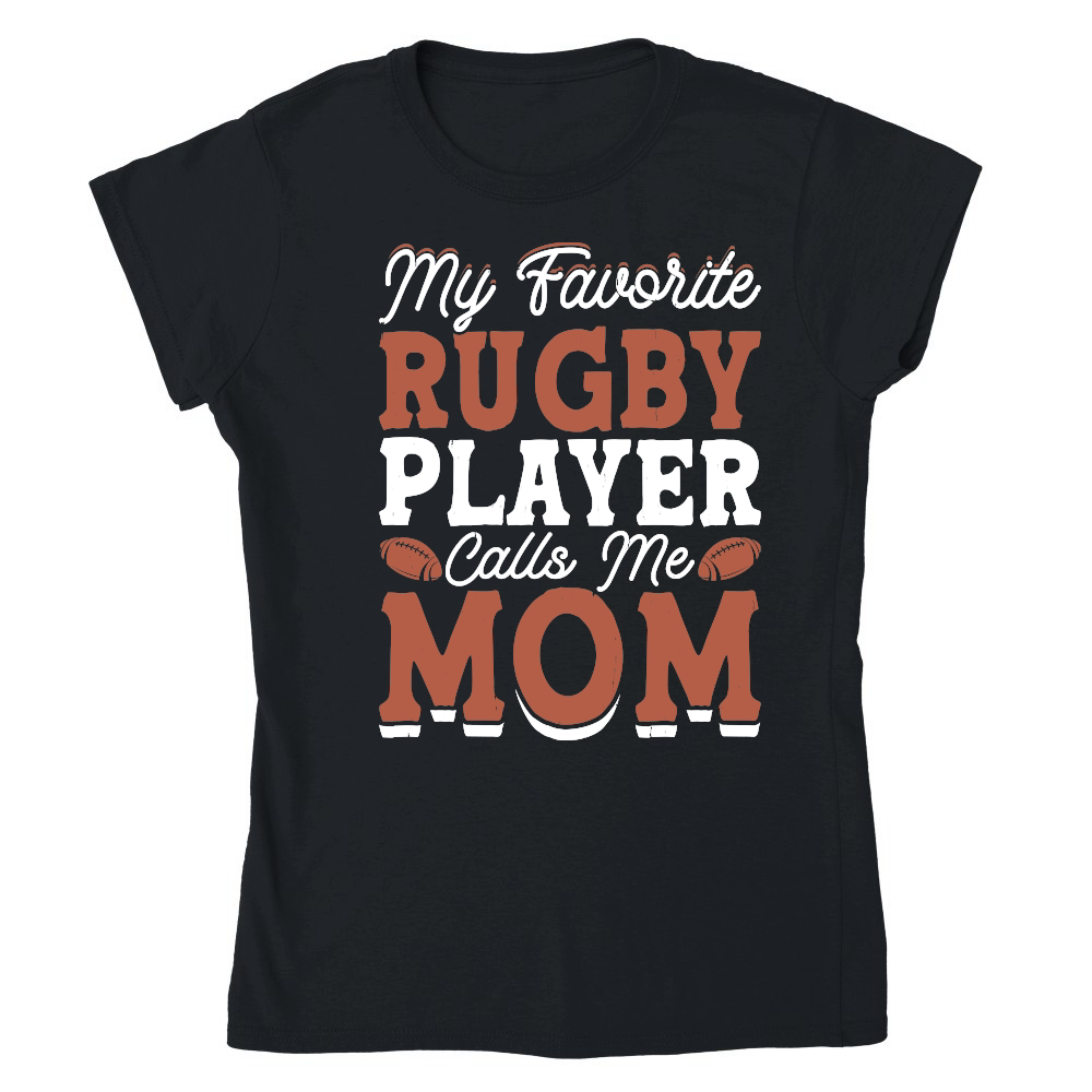 Vintage Rugby Player player Calls Me Mom 2