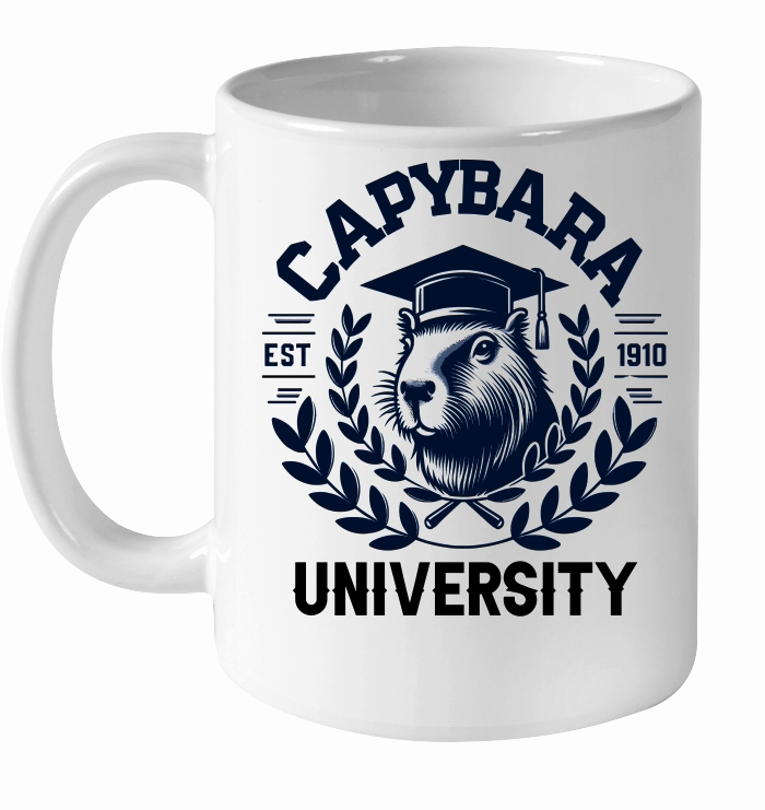 Capybara University Funny Capybara