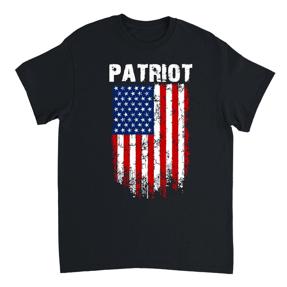 Patriot USA Flag white