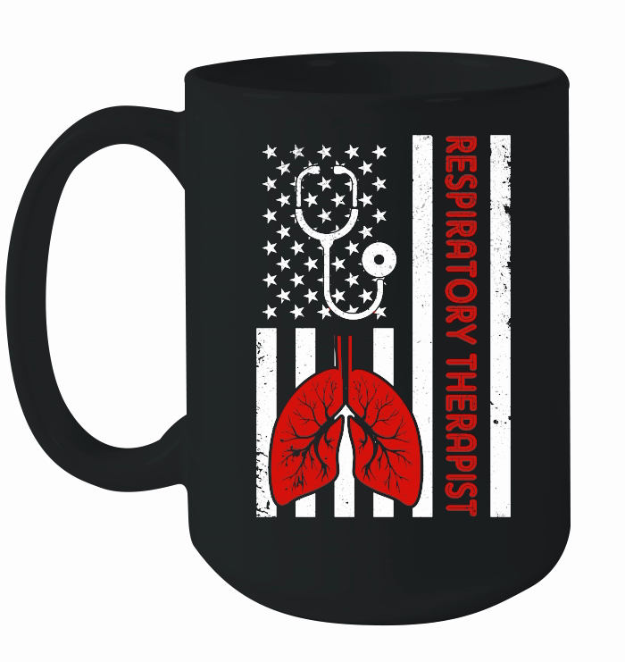 Respiratory Therapist Shirt America Flag