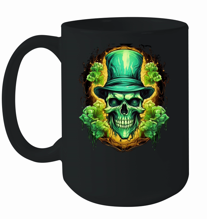 Skull Shamrock for St. Patricks Day1