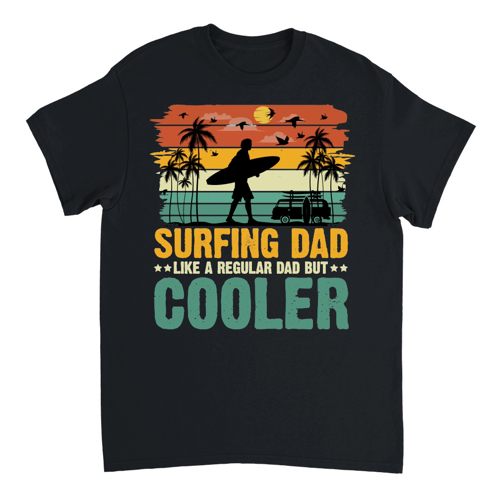 Surfing Dad Like A Regular Dad But Cooler