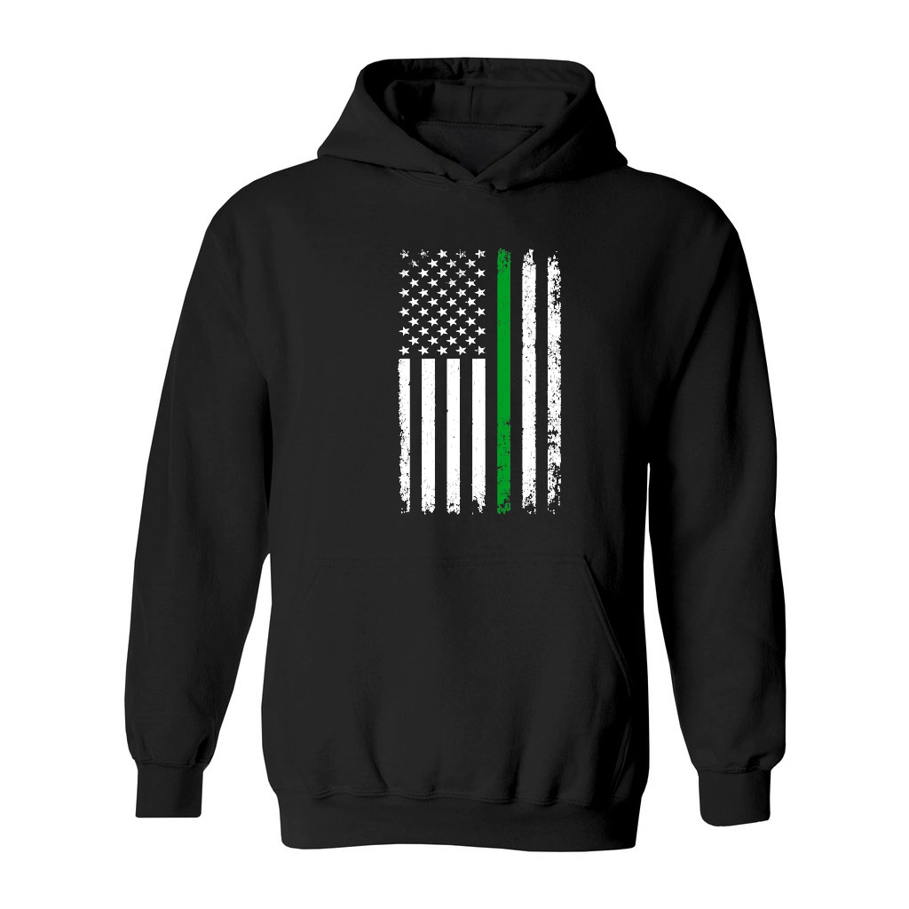 Thin Green Line American Flag