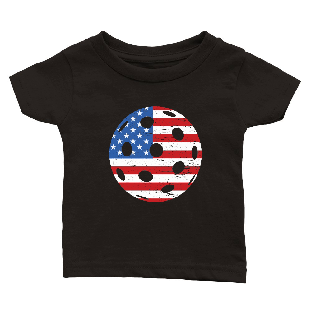 USA Flag Pickleball Patriotic