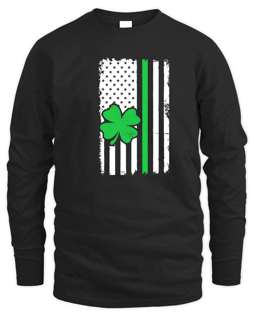 Vintage American Flag St. Patricks Day