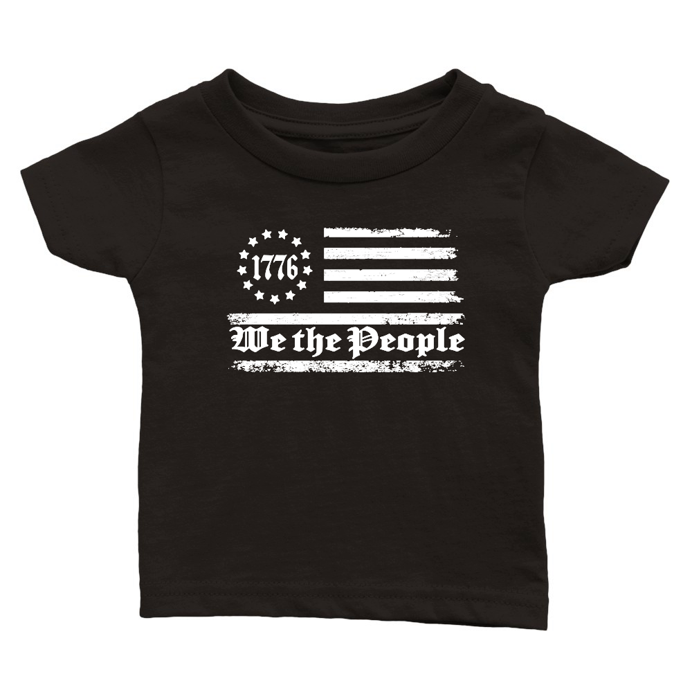 We The People 1776 USA Flag Design