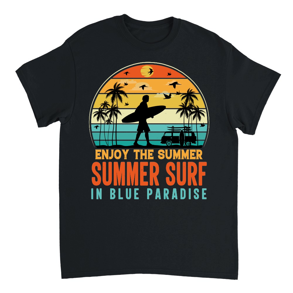 Enjoy The Summer Summer Surf In Blue Paradise