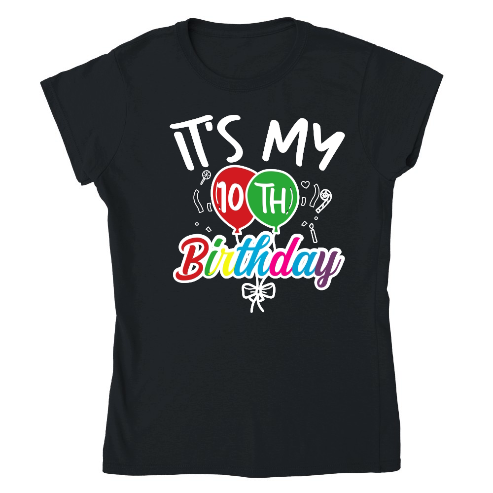 its my 10th birthday