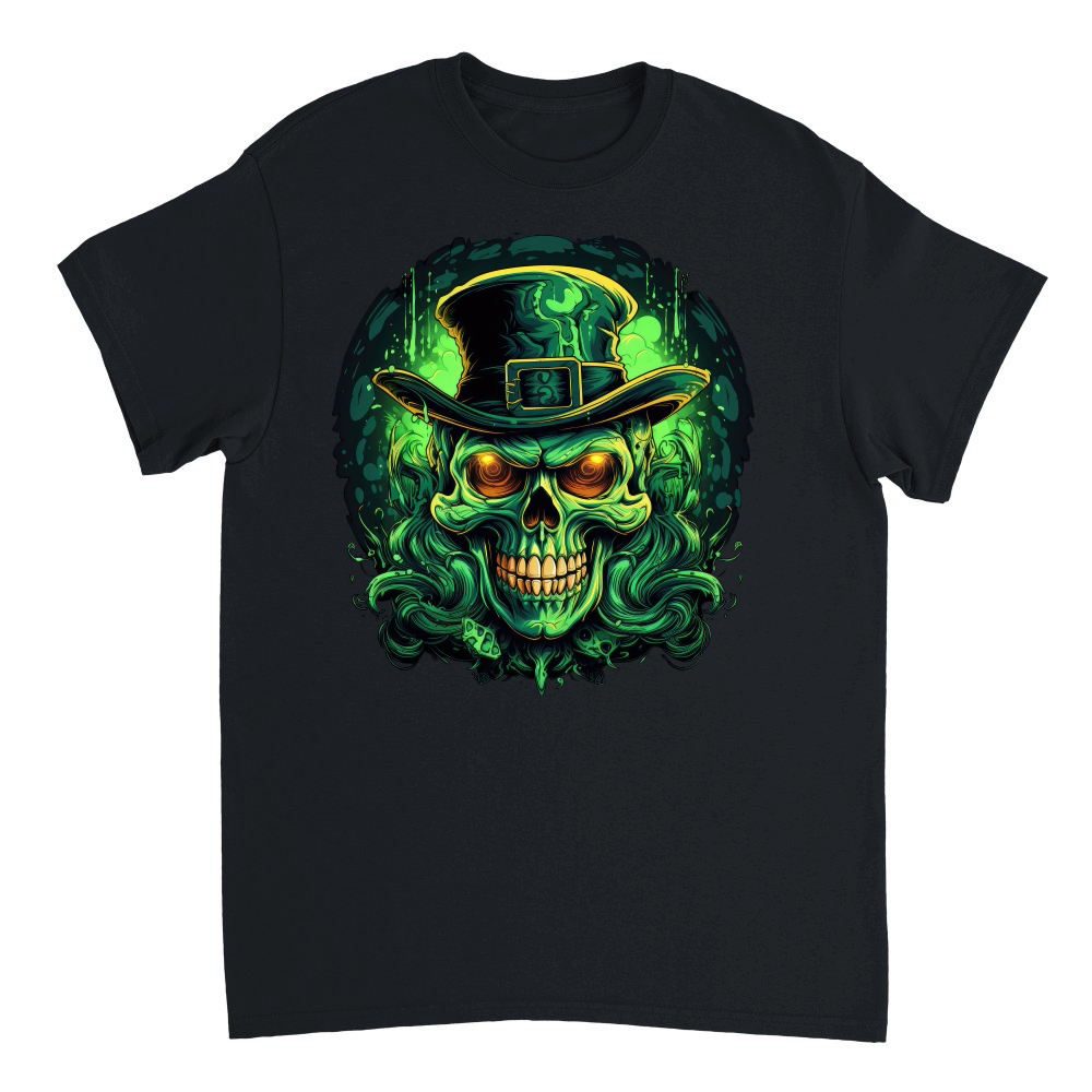 Skull Shamrock for St. Patricks Day2