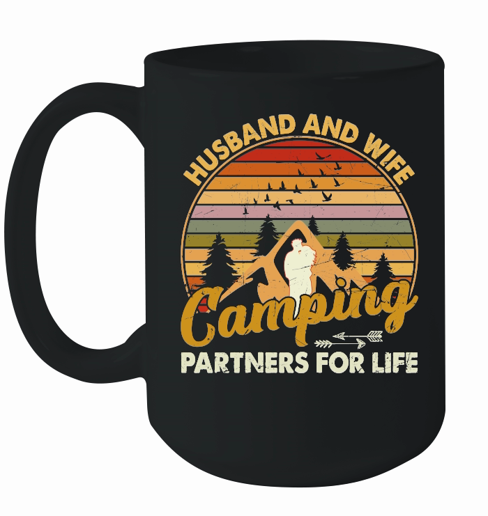 Husband And Wife Camping Partners For Life