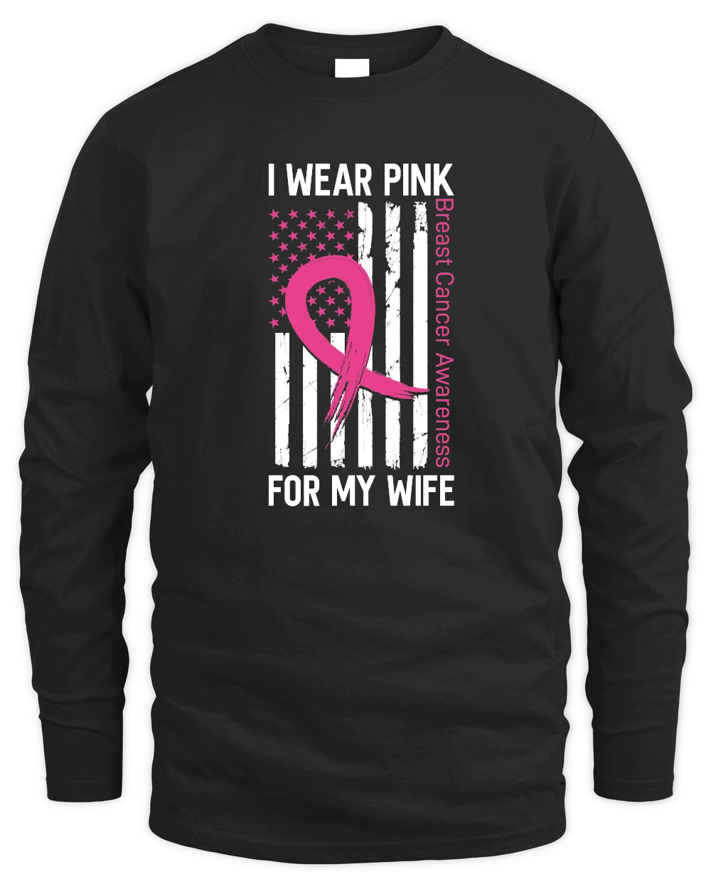 I wear pink for my wife