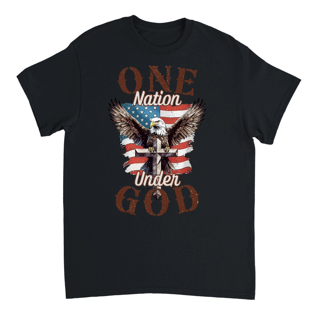 One Nation Under God Patriotic USA Flag