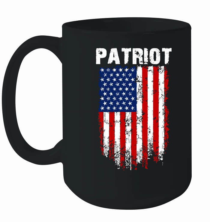 Patriot USA Flag white