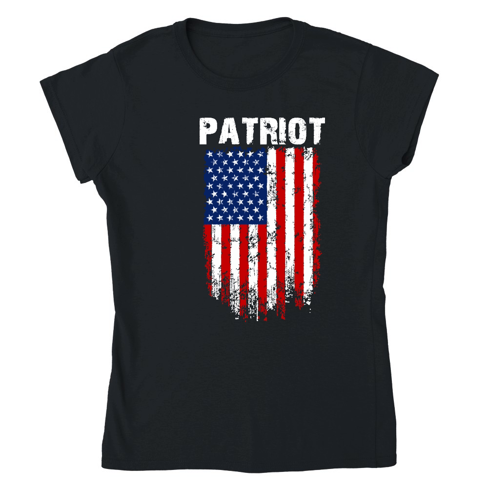 Patriot USA Flag white