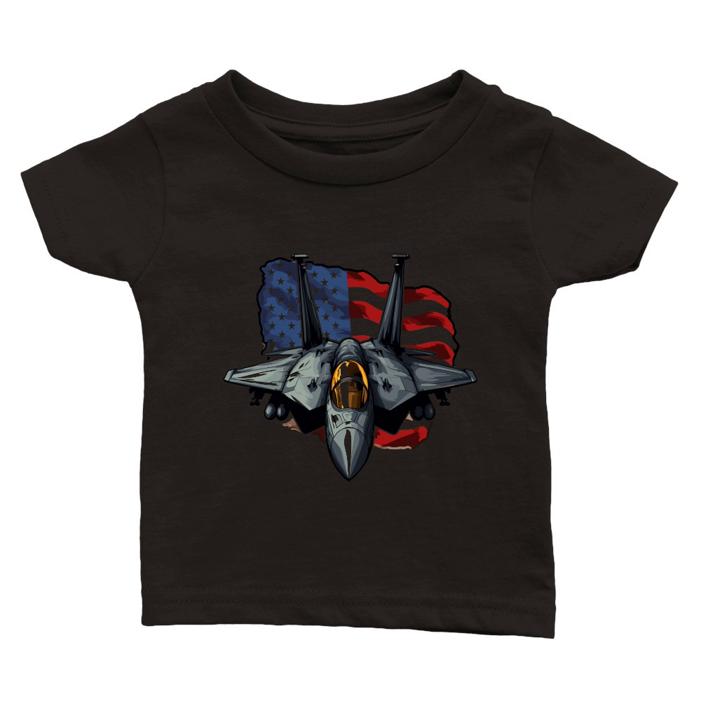 Patriotic USA Flag Fighter Jets