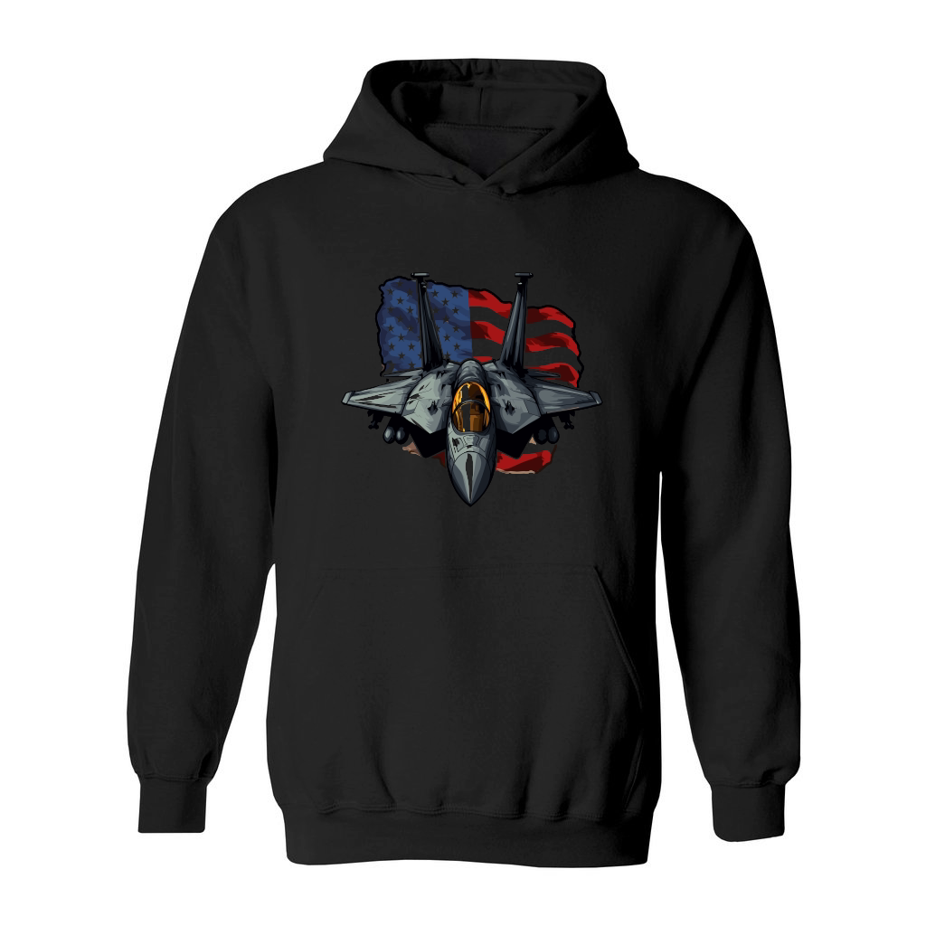 Patriotic USA Flag Fighter Jets