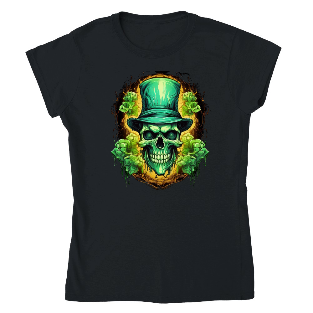 Skull Shamrock for St. Patricks Day1