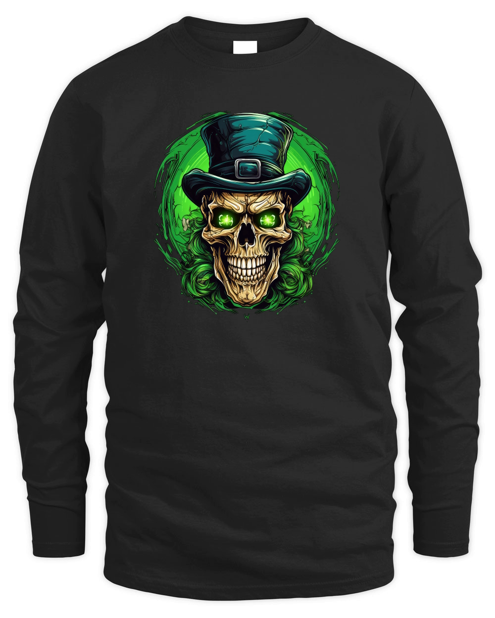 Skull Shamrock for St. Patricks Day4