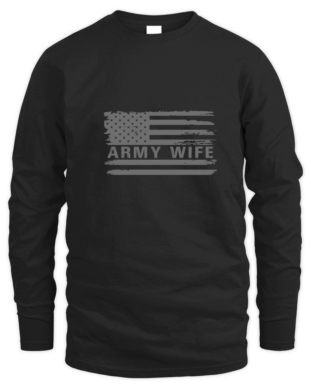 USA Flag Army Wife