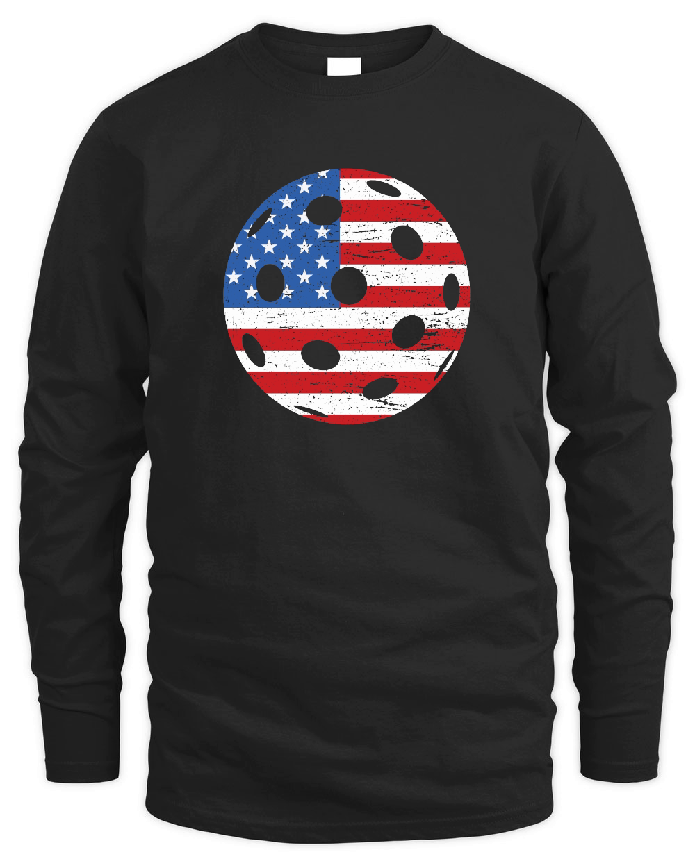 USA Flag Pickleball Patriotic