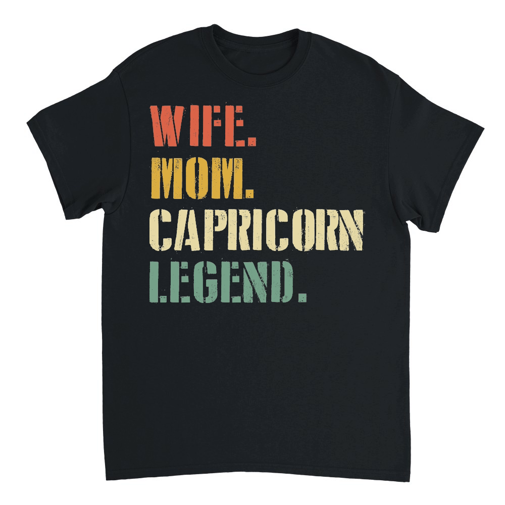 Wife Mom Capricorn Legend Zodiac