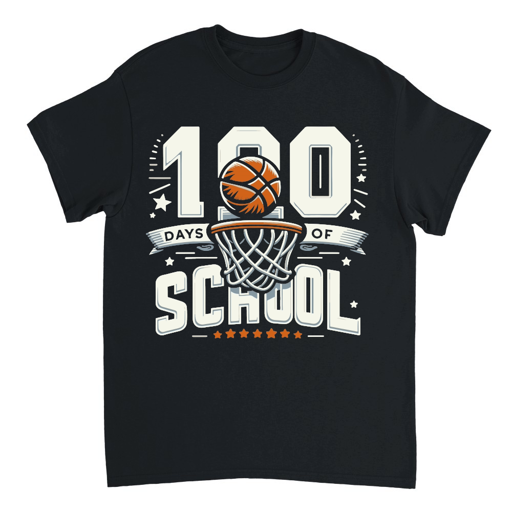 100th Day of School Basketball 100