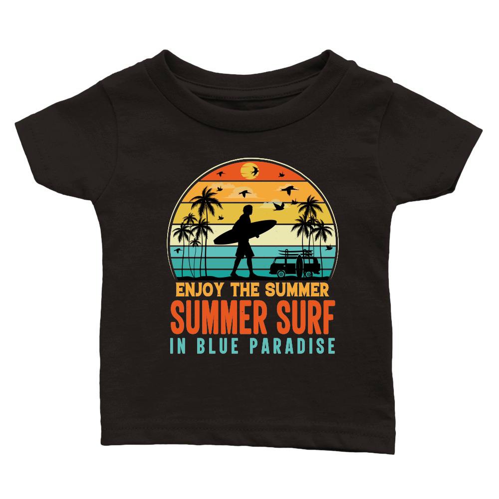 Enjoy The Summer Summer Surf In Blue Paradise