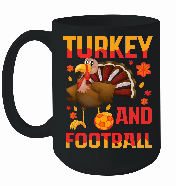 Thanksgiving   turkey and football