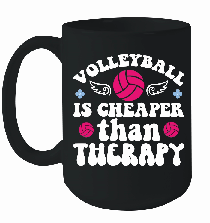 Volleyball is cheaper than therapy 01