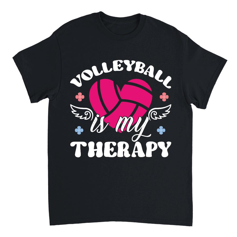 Volleyball is my therapy 01