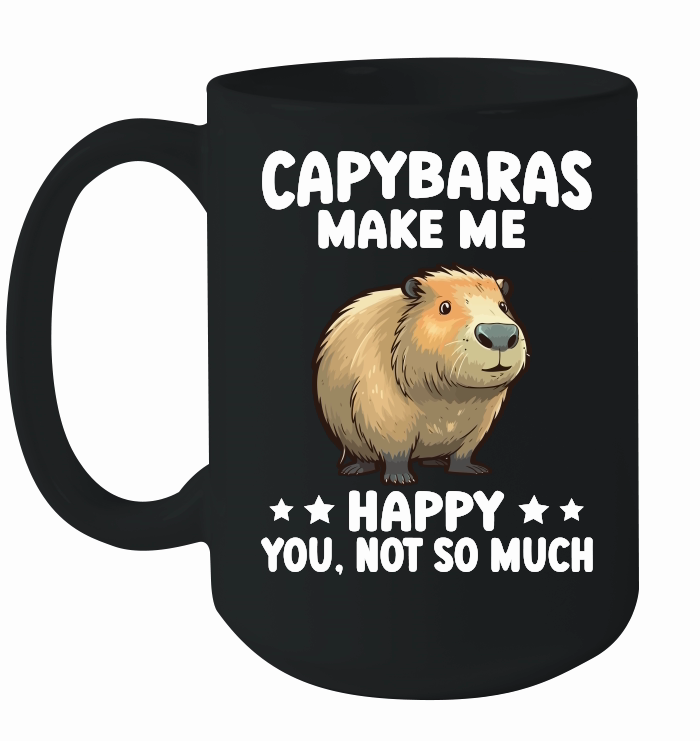 Capybara make me happy you not so much