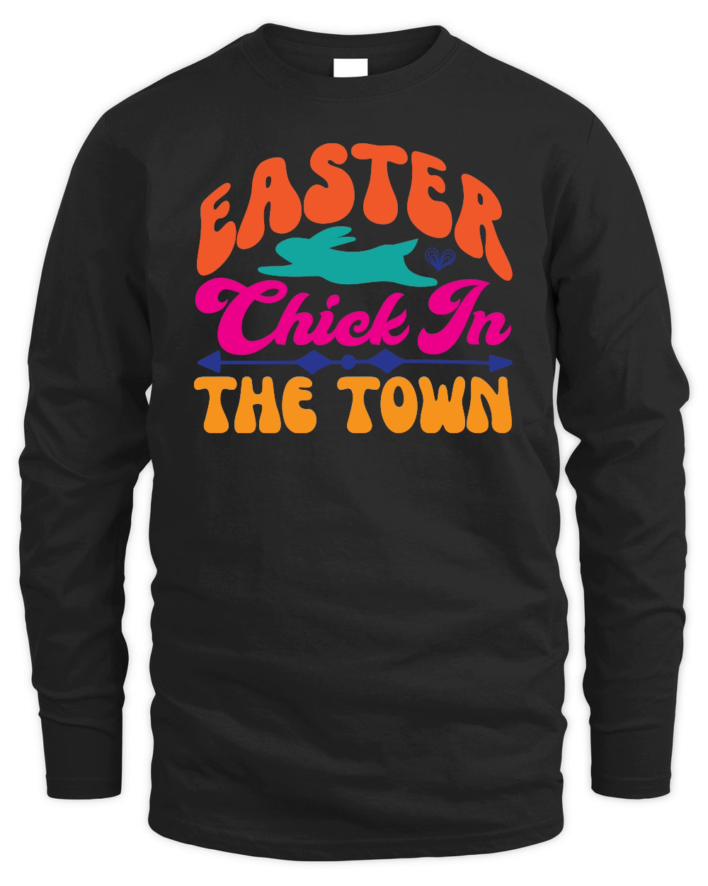 Easter Chick In The Town