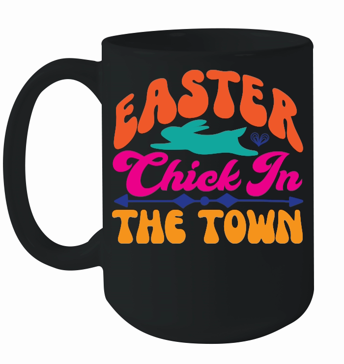 Easter Chick In The Town