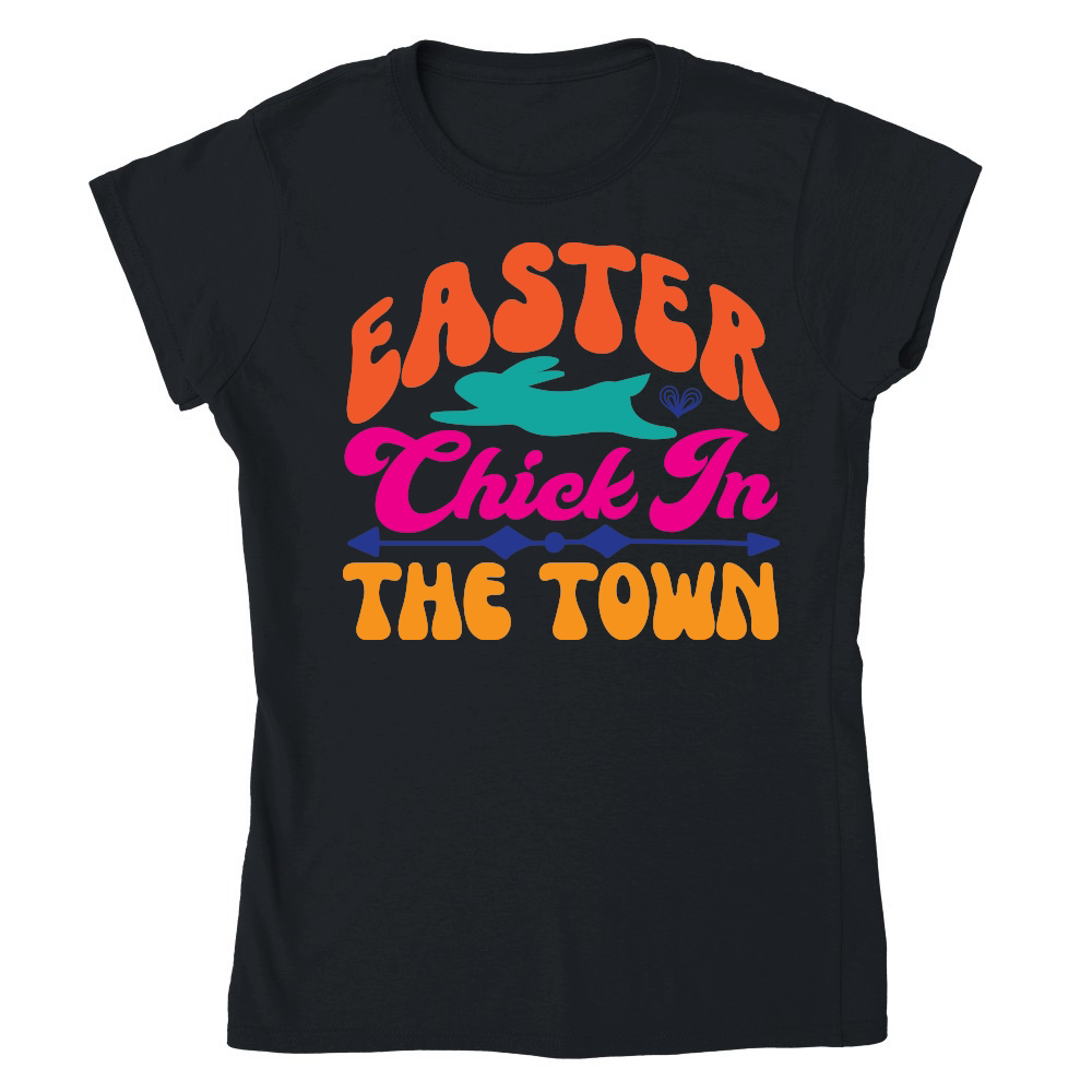 Easter Chick In The Town