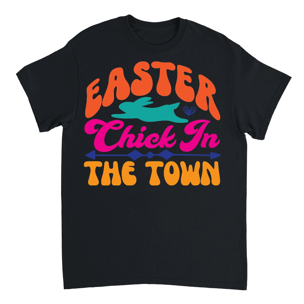 Easter Chick In The Town